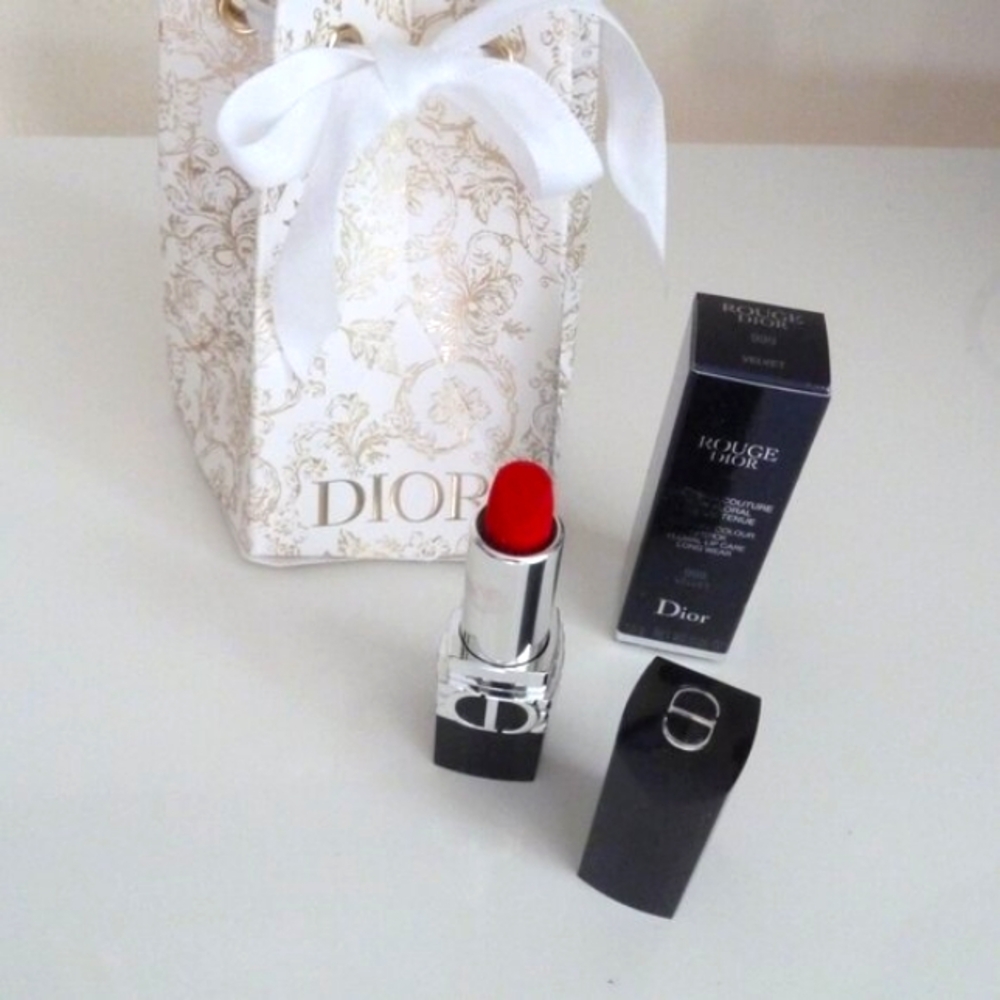 NEW Dior Tuileries Set - Mini Rouge Matte 999